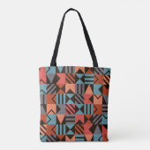 Geometrisches Muster 28 Tasche (Rückseite)