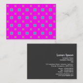 Geometrisches Muster 290514(01) Visitenkarte (Vorne/Hinten)