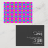 Geometrisches Muster 290514(02) Visitenkarte (Vorne/Hinten)