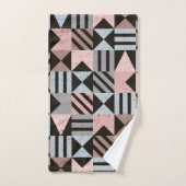 Geometrisches Muster 29 Badhandtuch Set (Handtuch)