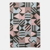 Geometrisches Muster 29 Geschirrtuch (Vertikal)