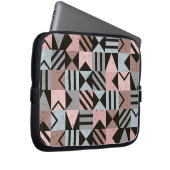 Geometrisches Muster 29 Laptopschutzhülle (Vorne Rechts)