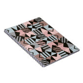 Geometrisches Muster 29 Notizblock (Rechte Seite)