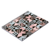 Geometrisches Muster 29 Notizblock (Linke Seite)