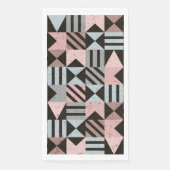 Geometrisches Muster 29 Serviette (Vorderseite)