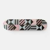 Geometrisches Muster 29 Skateboard (Horizontal)
