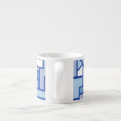 Geometrisches Muster 2 Espressotasse (Rückseite)