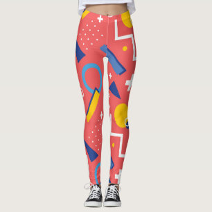 Geometrisches Muster 2 Leggings