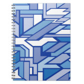 Geometrisches Muster 2 Notizblock (Vorderseite)