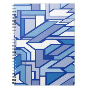 Geometrisches Muster 2 Notizblock