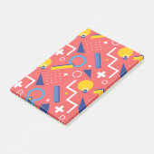 Geometrisches Muster 2 Post-it Klebezettel (angewinkelt)