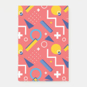 Geometrisches Muster 2 Post-it Klebezettel (Vorderseite)