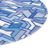 Geometrisches Muster 2 Schneidebrett (Ecke)