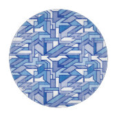Geometrisches Muster 2 Schneidebrett (Vorderseite)