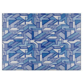 Geometrisches Muster 2 Schneidebrett (Vorderseite)