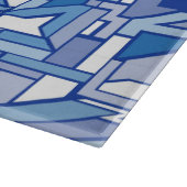 Geometrisches Muster 2 Schneidebrett (Ecke)