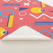 Geometrisches Muster 2 Sherpadecke (3/4)