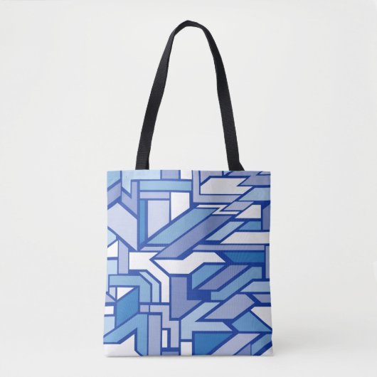 Geometrisches Muster 2 Tasche (Vorderseite)