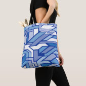 Geometrisches Muster 2 Tasche (Von Nahem)