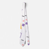 Geometrisches Muster 31 Krawatte (Vorderseite)