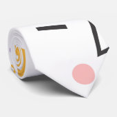 Geometrisches Muster 31 Krawatte (Gerollt)