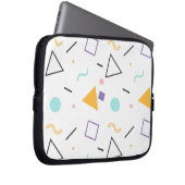 Geometrisches Muster 31 Laptopschutzhülle (Vorne Rechts)