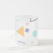 Geometrisches Muster 31 Mattglastasse (Mittel)