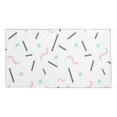 Geometrisches Muster 32 Kissenbezug (Rückseite)