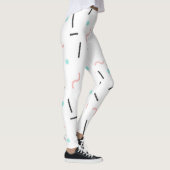 Geometrisches Muster 32 Leggings (Rechts)