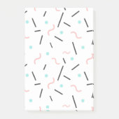 Geometrisches Muster 32 Post-it Klebezettel (Vorderseite)