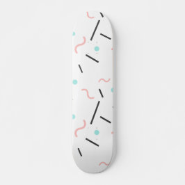 Geometrisches Muster 32 Skateboard