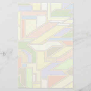Geometrisches Muster 3 Briefpapier