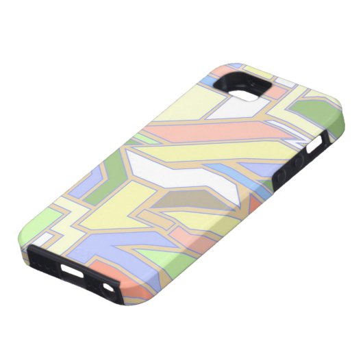 Geometrisches Muster 3 Case-Mate iPhone Hülle (unten)