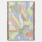 Geometrisches Muster 3 Decke (Vorderseite Vertikal)