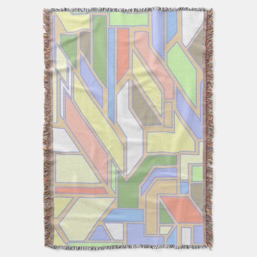 Geometrisches Muster 3 Decke (Vorderseite Vertikal)