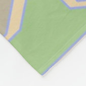 Geometrisches Muster 3 Fleecedecke (Ecke)