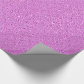 Geometrisches Muster 3 Fuschia Geschenkpapier (Ecke)