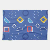 Geometrisches Muster 3 Geschirrtuch (Horizontal)