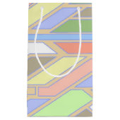 Geometrisches Muster 3 Kleine Geschenktüte (Vorderseite)