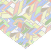 Geometrisches Muster 3 Kurzer Tischläufer (Ecke)