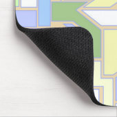Geometrisches Muster 3 Mousepad (Ecke)