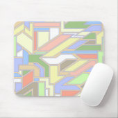 Geometrisches Muster 3 Mousepad (Mit Mouse)