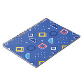 Geometrisches Muster 3 Notizblock (Linke Seite)