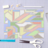 Geometrisches Muster 3 Seidenpapier (Handwerk)