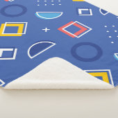 Geometrisches Muster 3 Sherpadecke (3/4)