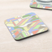 Geometrisches Muster 3 Untersetzer (Linke Seite)