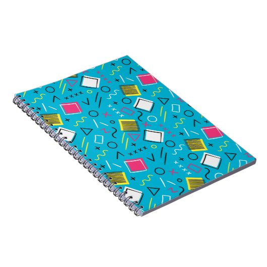 Geometrisches Muster 4 Notizblock (Rechte Seite)