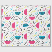 Geometrisches Muster 5 Geschenkpapier (Flach)