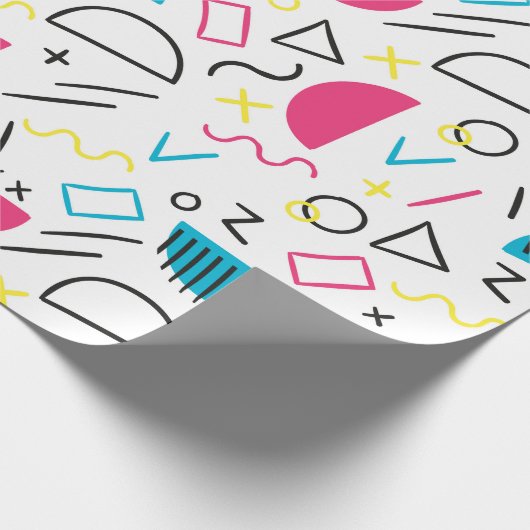 Geometrisches Muster 5 Geschenkpapier (Ecke)