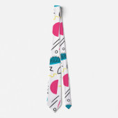 Geometrisches Muster 5 Krawatte (Vorderseite)